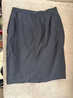 UTY Apparel - 8 - Vintage Navy Pencil Skirt
